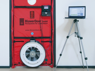 Luftdichtheitsmessung Blower Door
